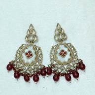 Tara Mandal Kundan Earrings