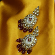 Tara Mandal Kundan Earrings