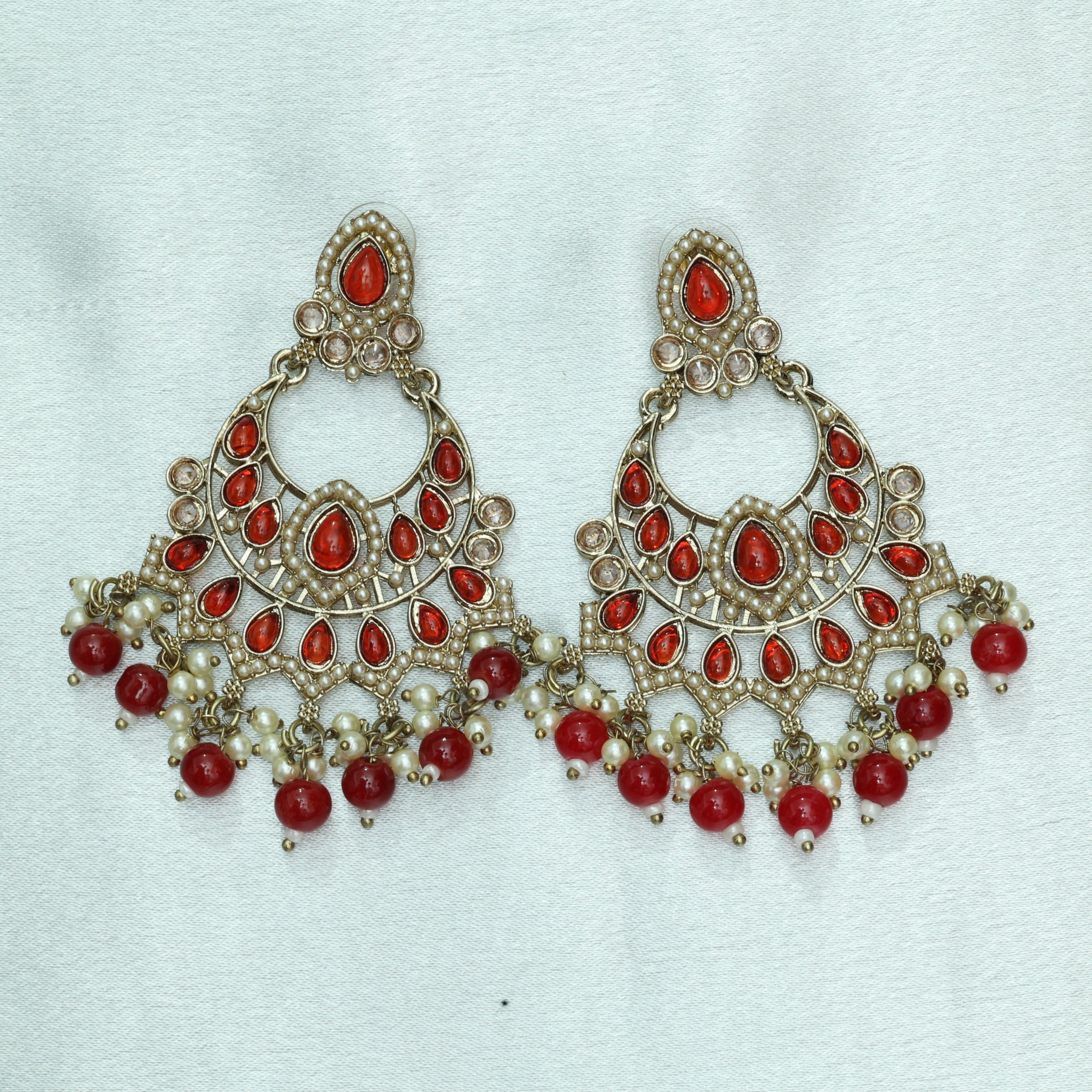 Mumtaz Mahal Kundan Earrings