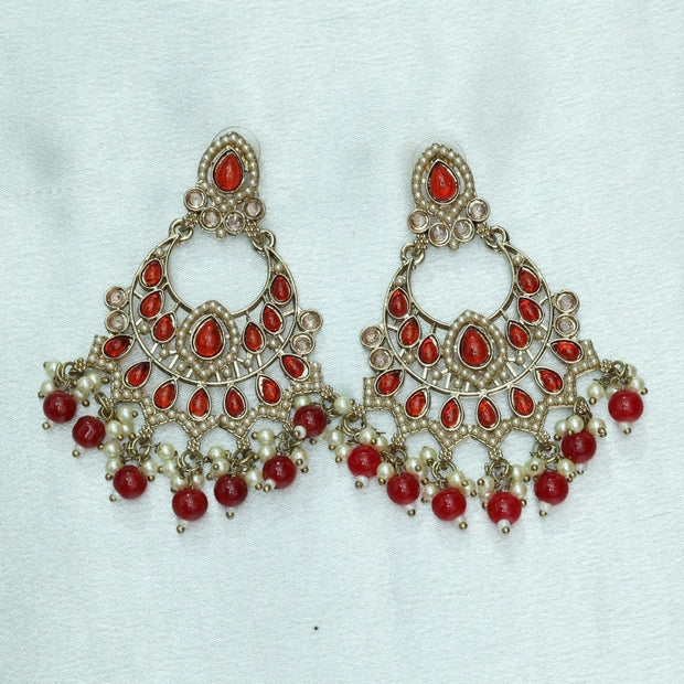 Mumtaz Mahal Kundan Earrings