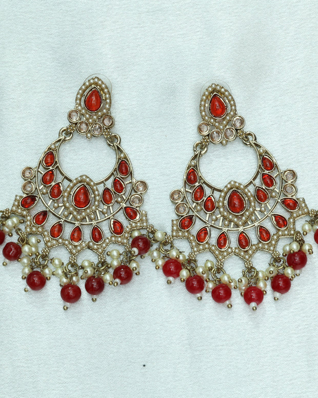 Mumtaz Mahal Kundan Earrings