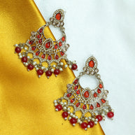 Mumtaz Mahal Kundan Earrings