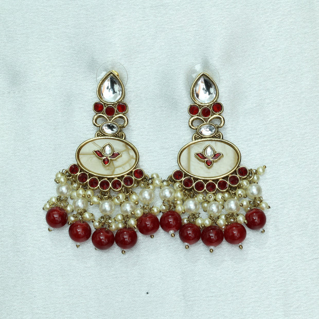 Maharani Kundan Earrings