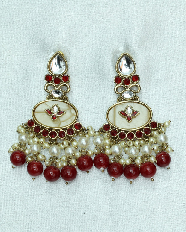 Maharani Kundan Earrings