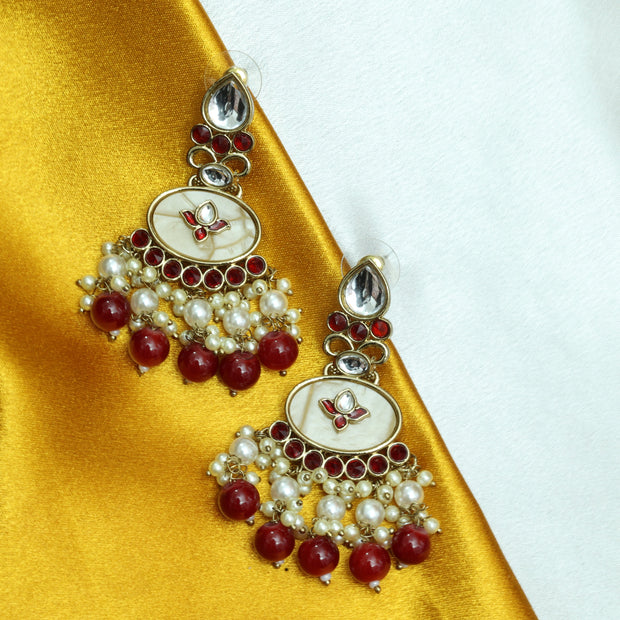 Maharani Kundan Earrings