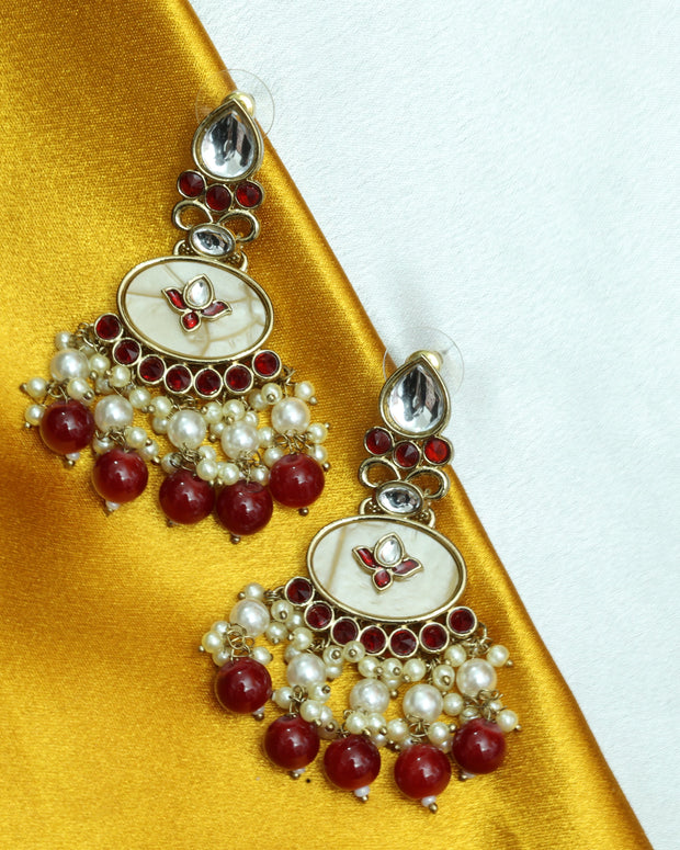 Maharani Kundan Earrings