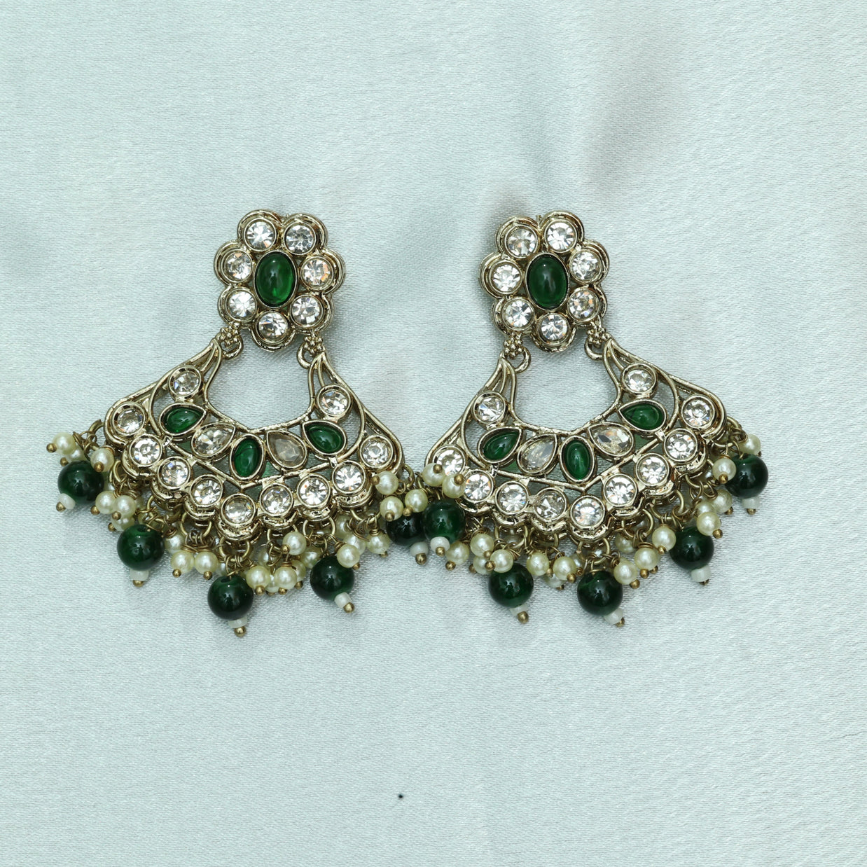 Nawabi Kundan Earrings