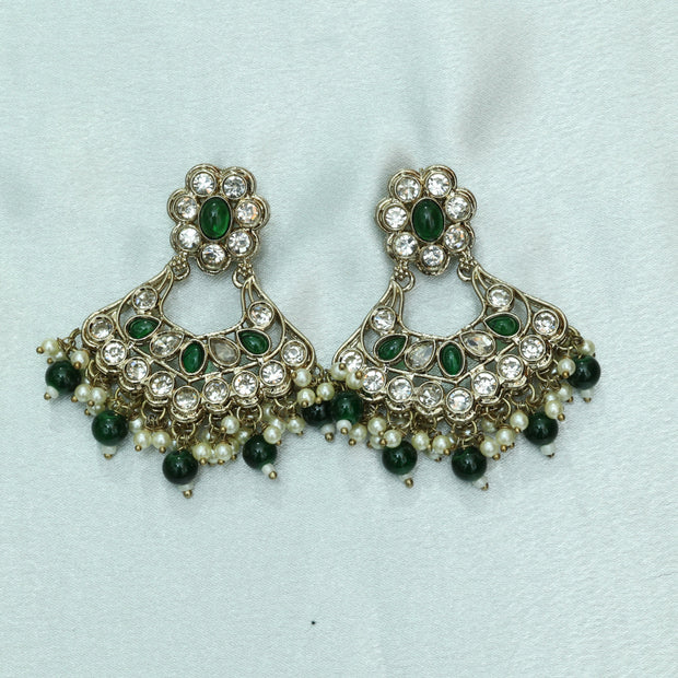 Nawabi Kundan Earrings