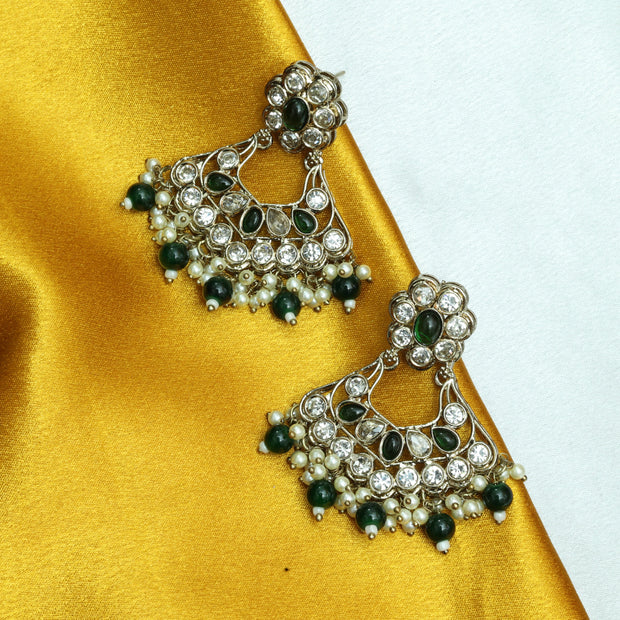 Nawabi Kundan Earrings