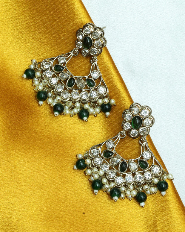 Nawabi Kundan Earrings