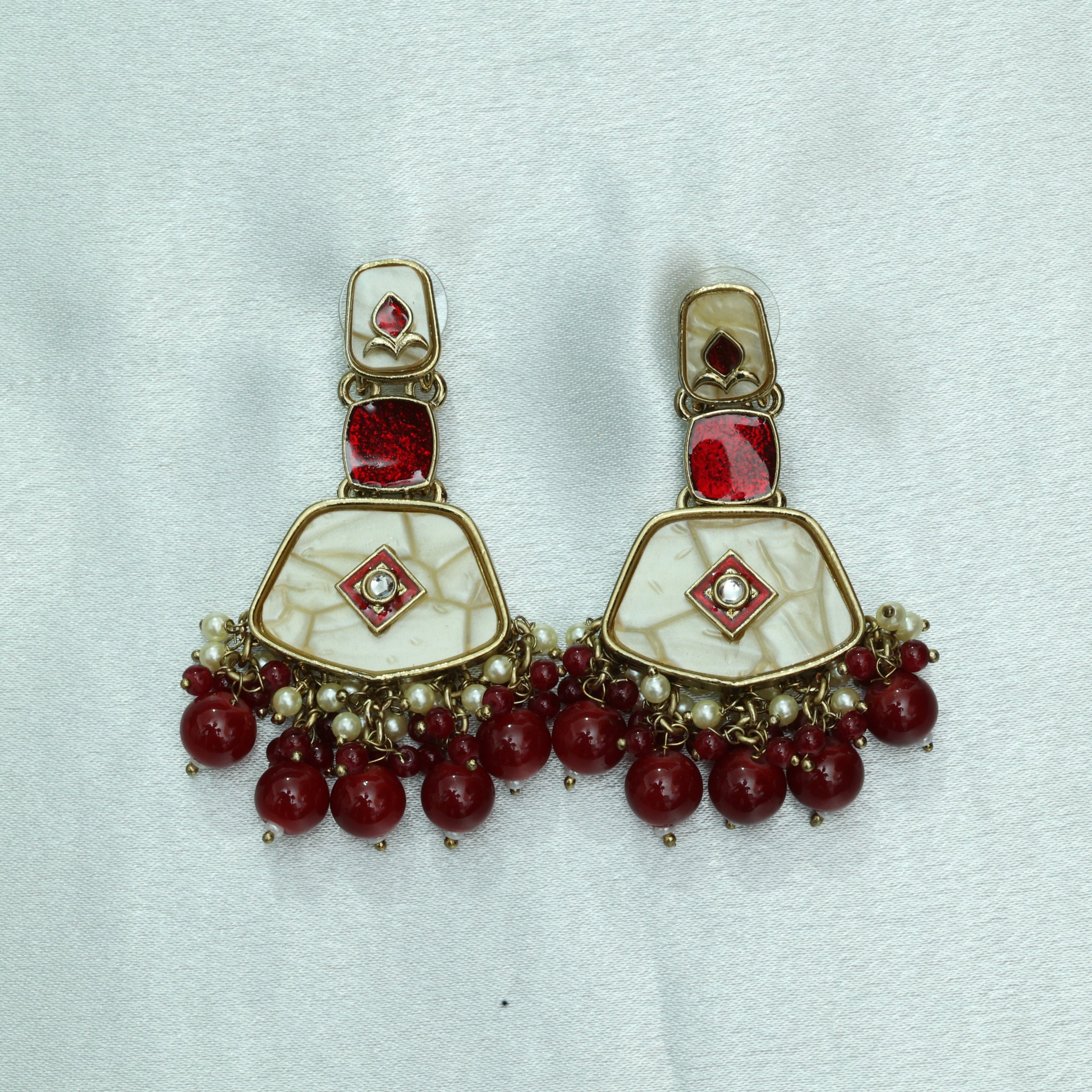 Kashi Moti Earrings