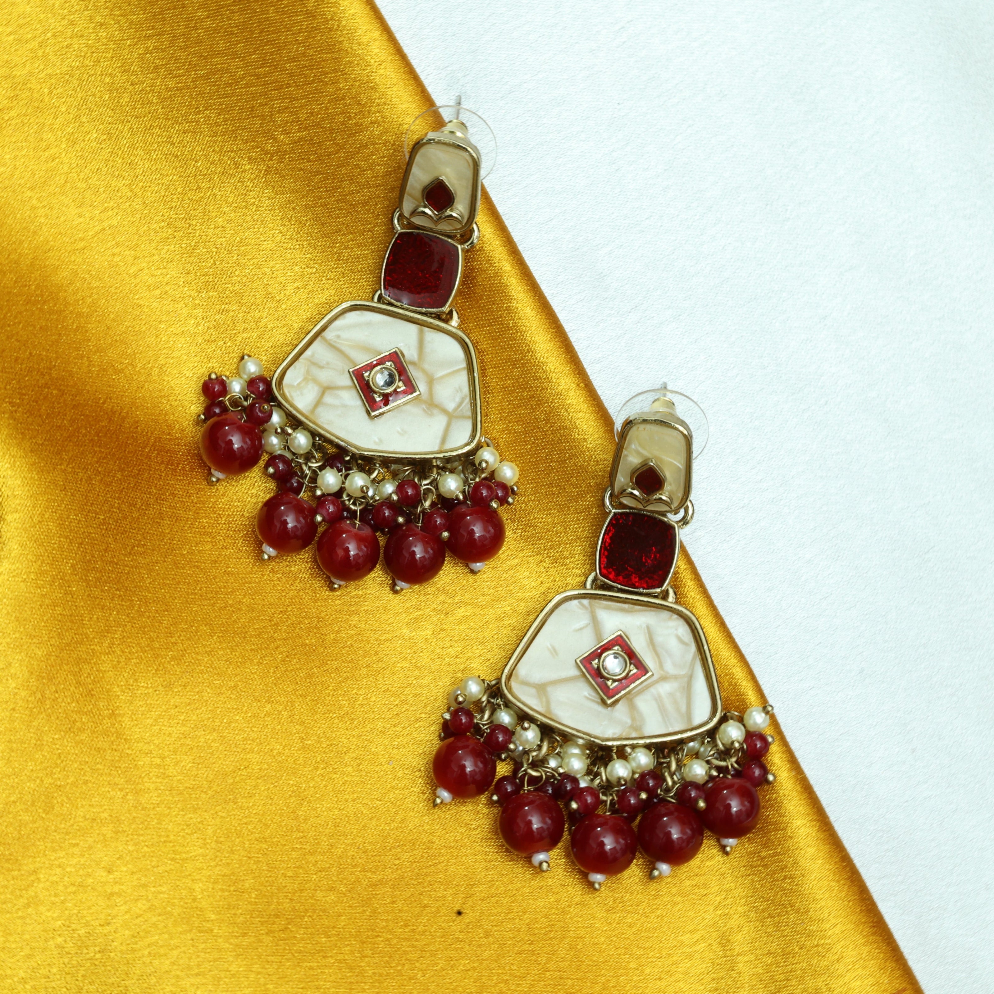 Kashi Moti Earrings