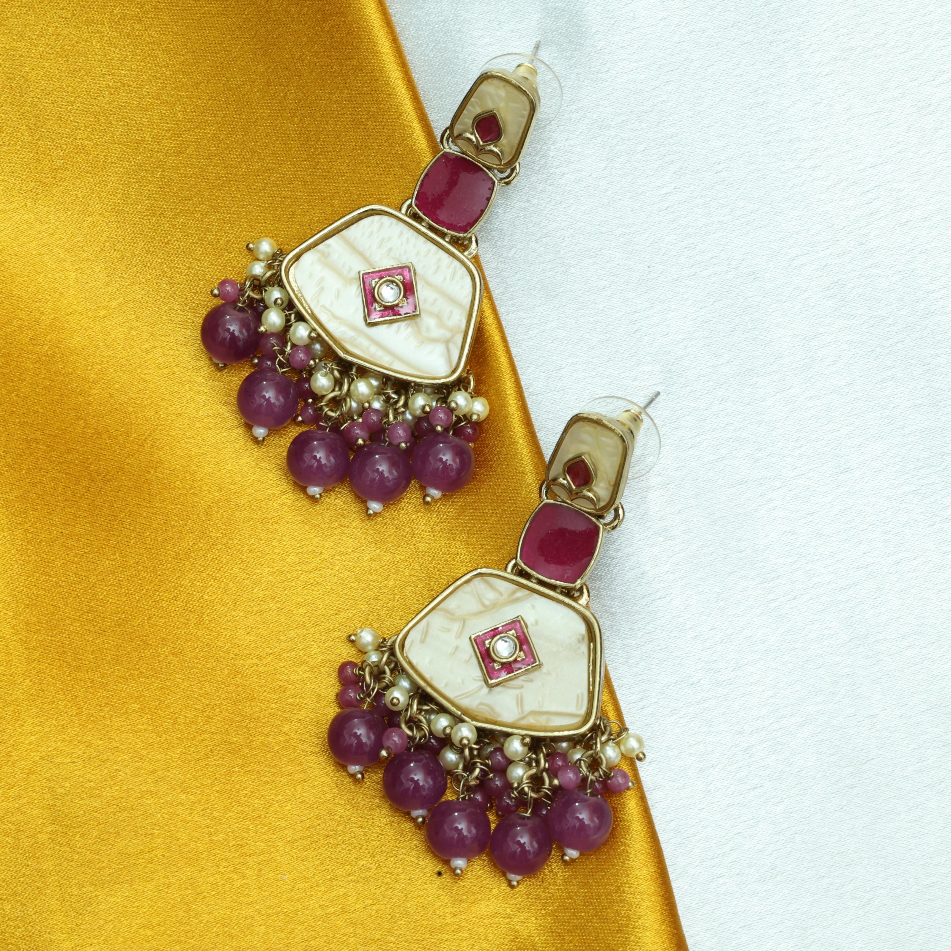 Kashi Moti Earrings