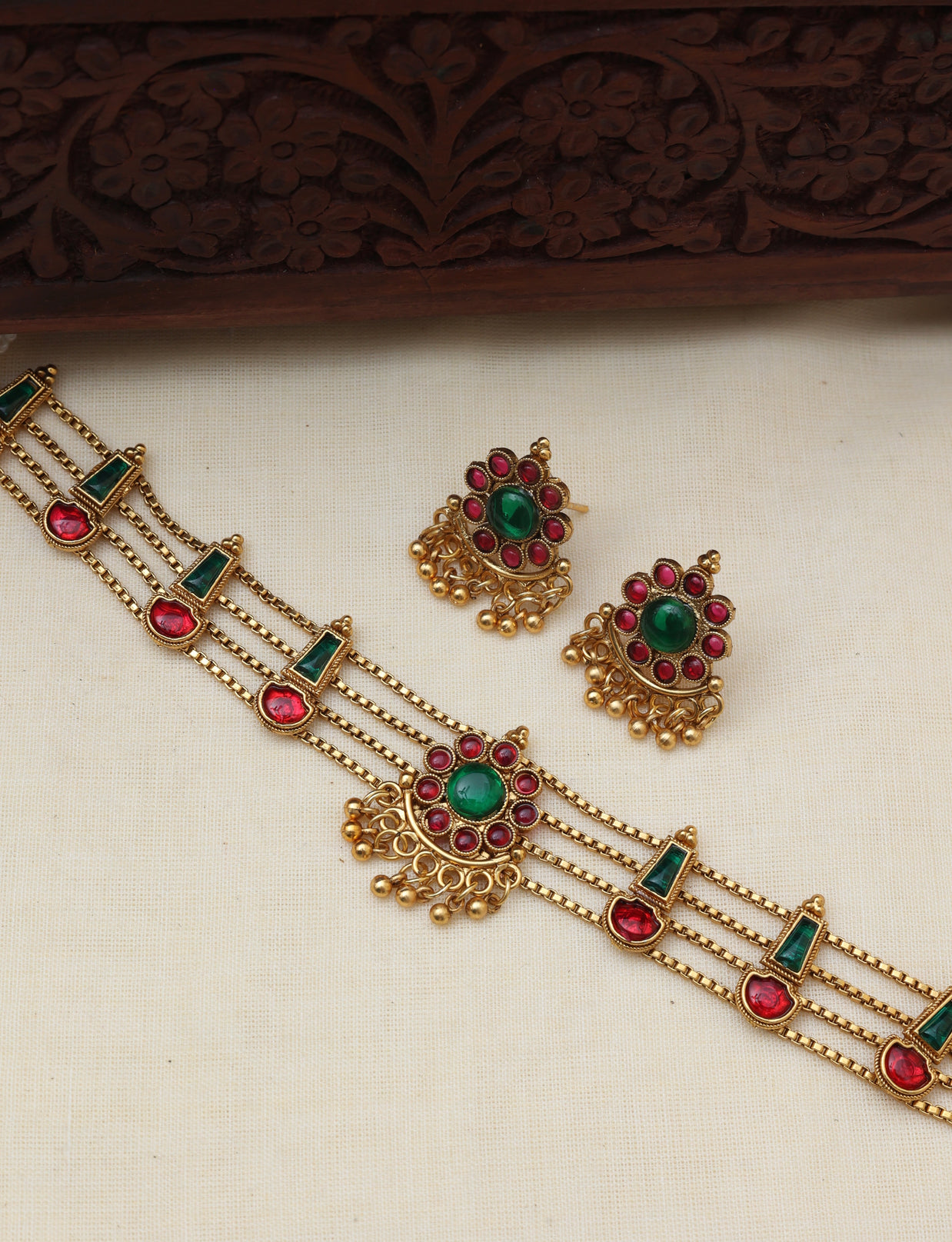 Elegant 3 Layer Choker