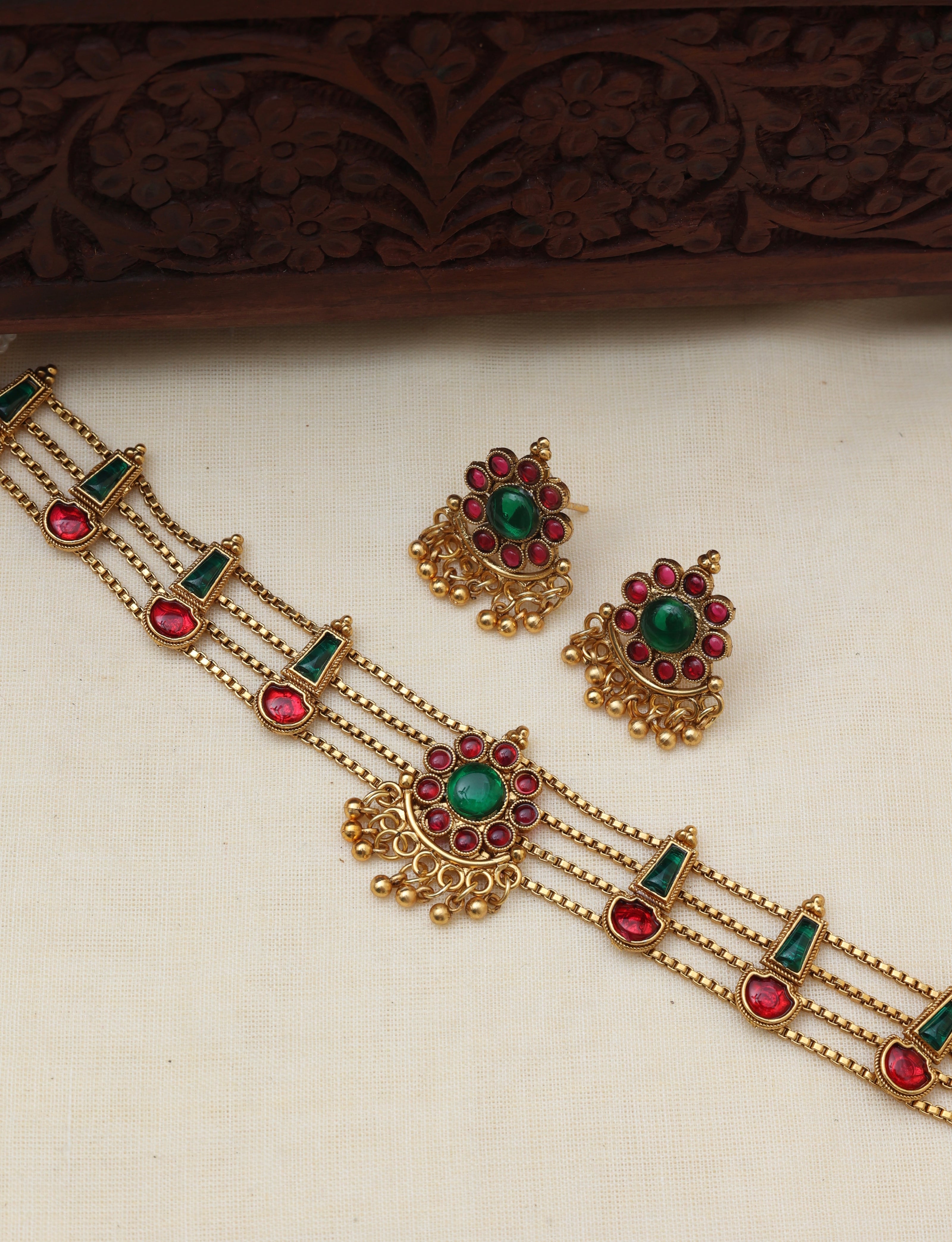 Elegant 3 Layer Choker