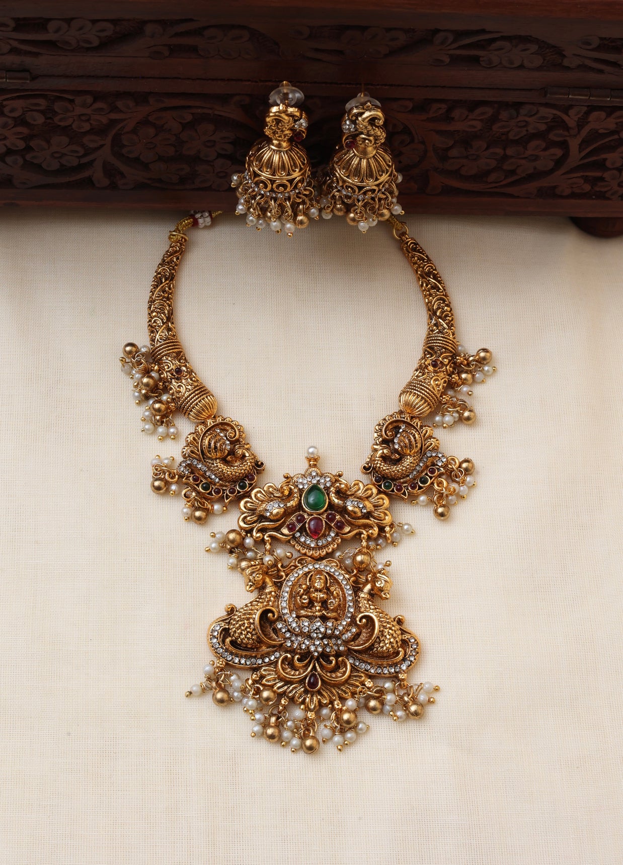 Devyani necklace set-(JS 0252)
