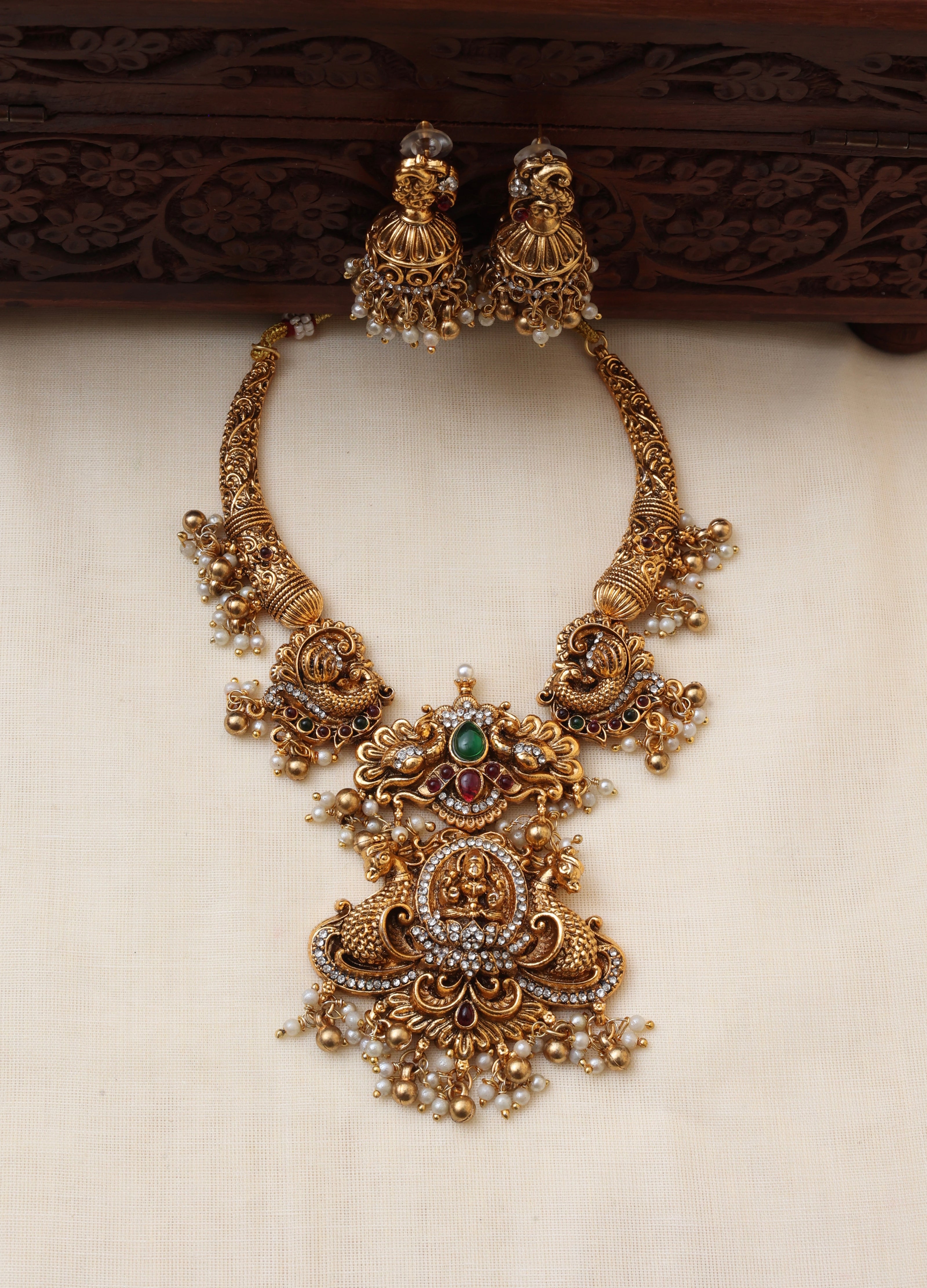 Devyani necklace set-(JS 0252)