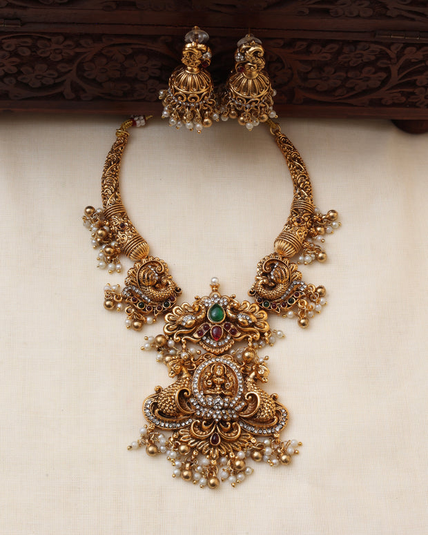 Devyani necklace set-(JS 0252)