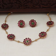 Flora necklace set