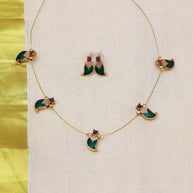 Invisible Palakka necklace set