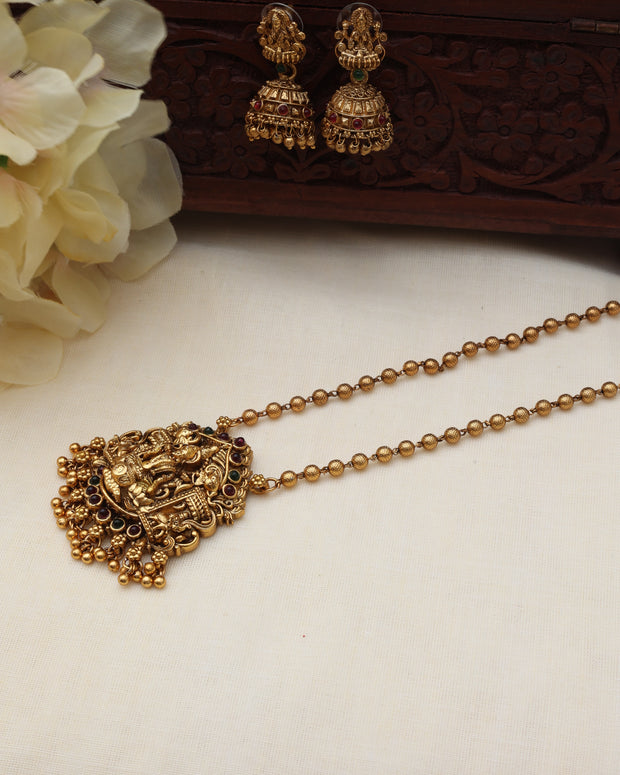 Golden Lakshmi Haaram