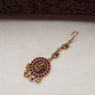 Saraswathy maangtikka Ruby