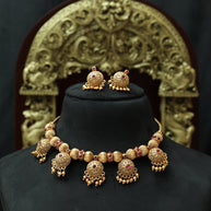 Antique Dome Necklace Set