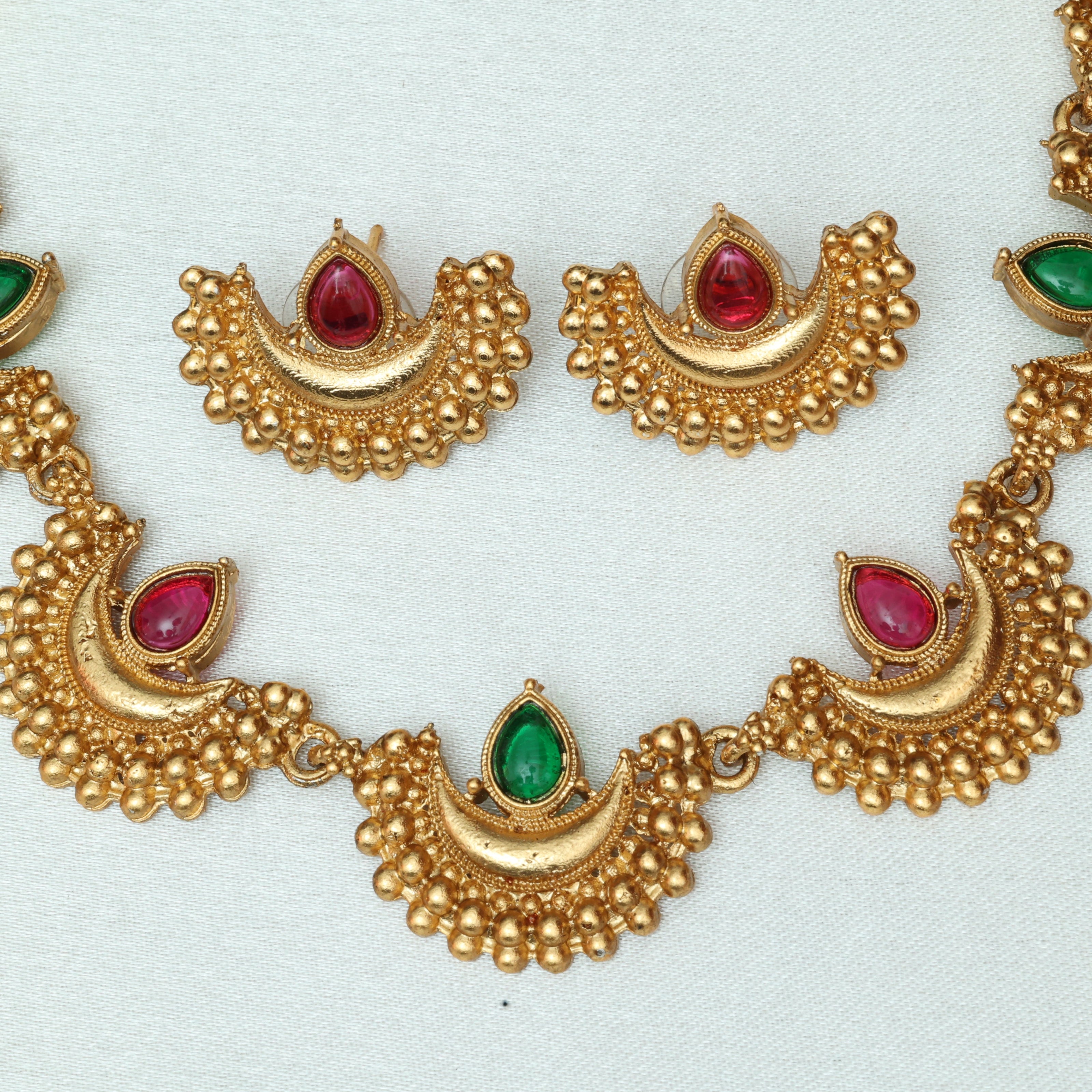 Budget Crescent Charm Necklace