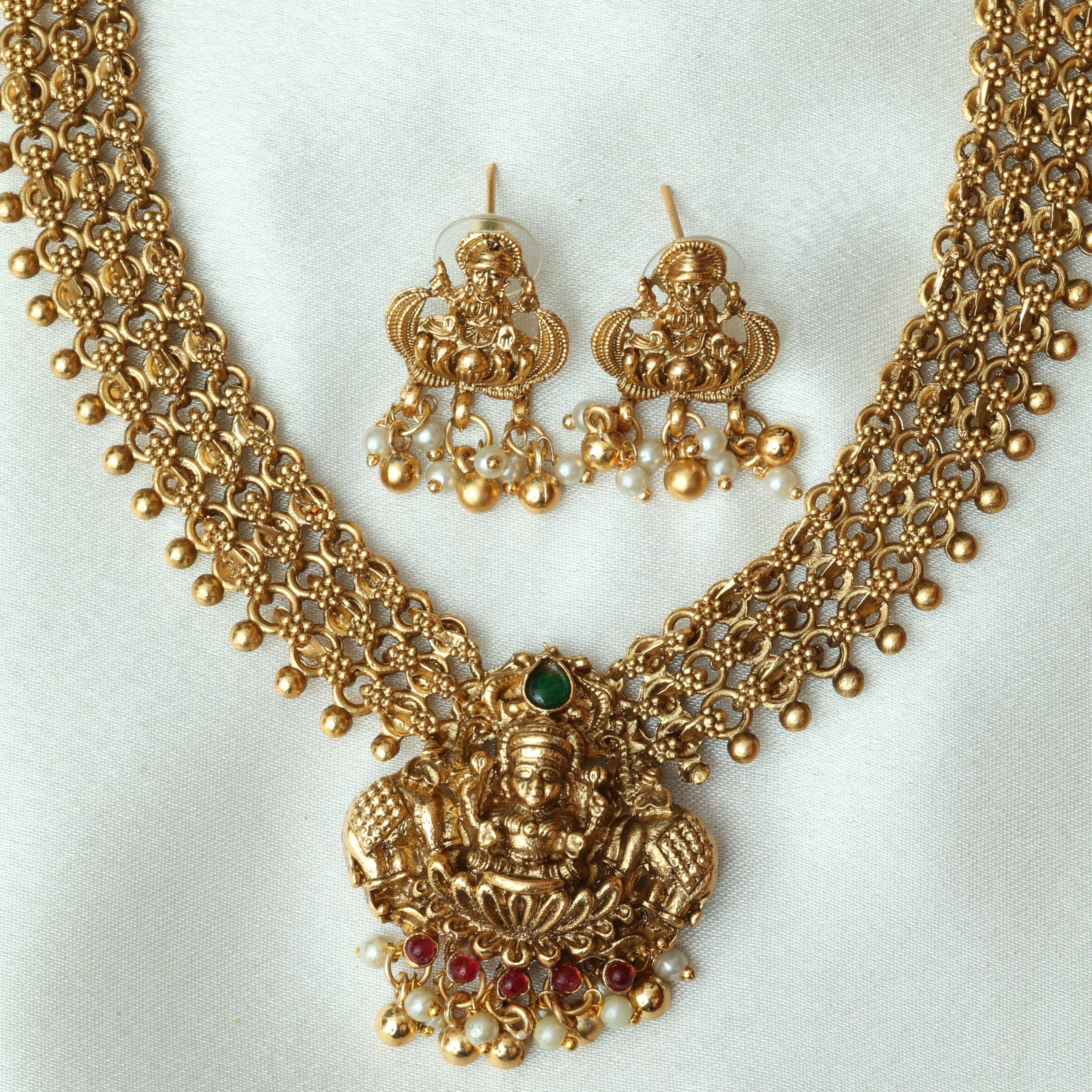 Divine Temple Radiance Necklace Set