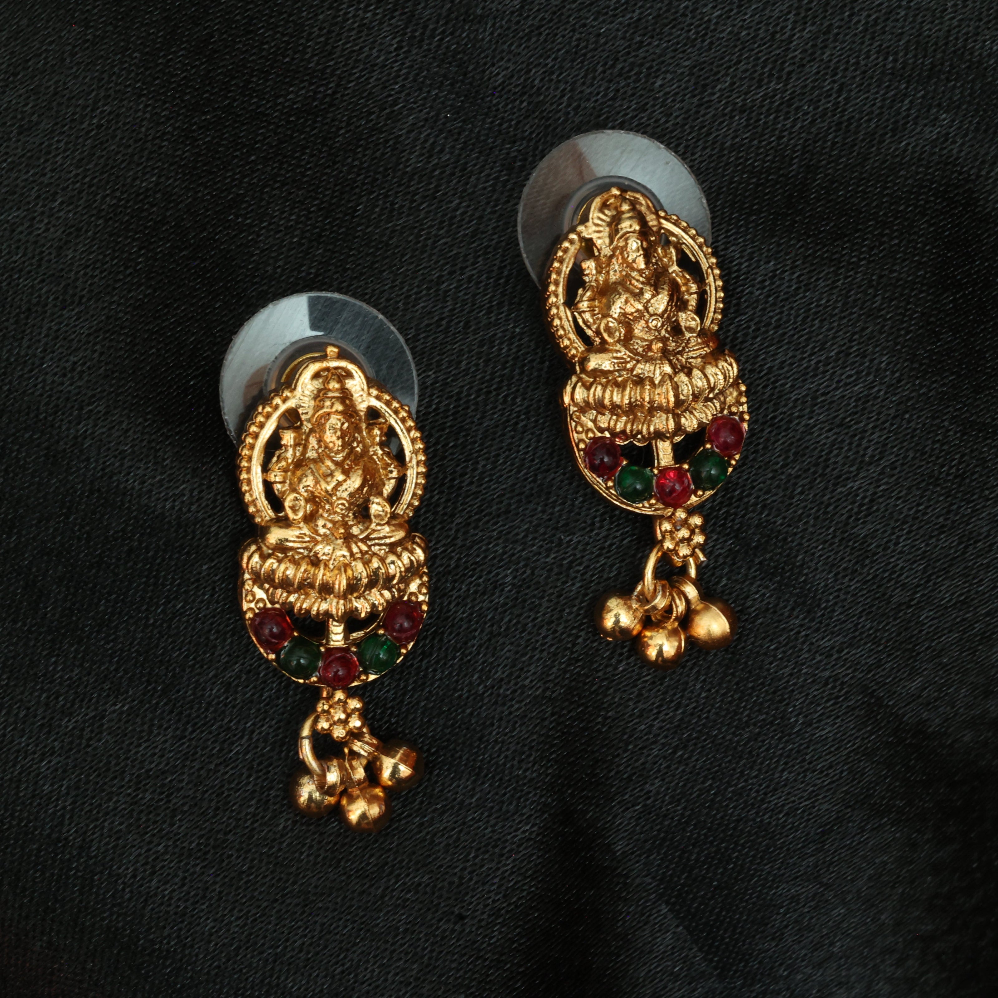 Traditional Saraswathy And Floral Necklace Set