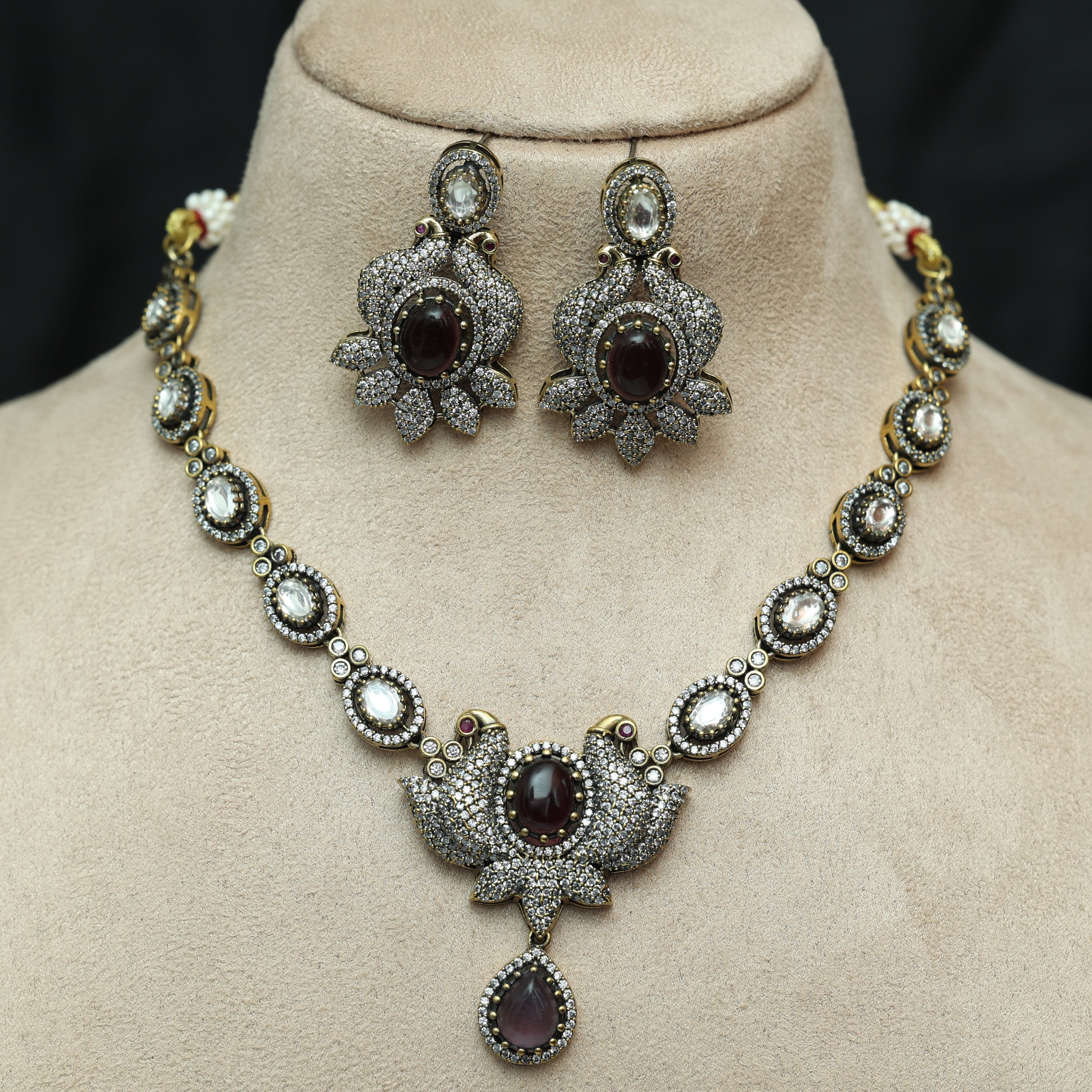 Ethereal Elegance Victorian Necklace Set
