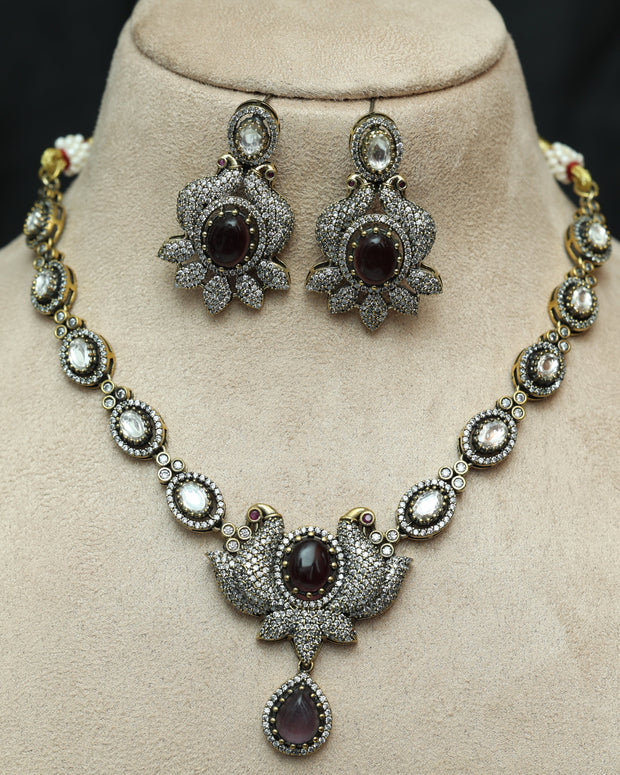 Ethereal Elegance Victorian Necklace Set