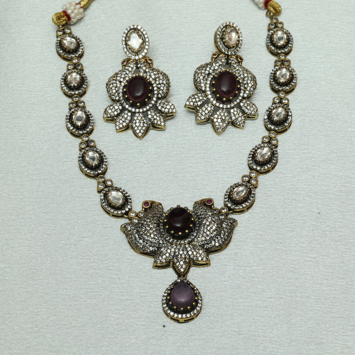 Ethereal Elegance Victorian Necklace Set