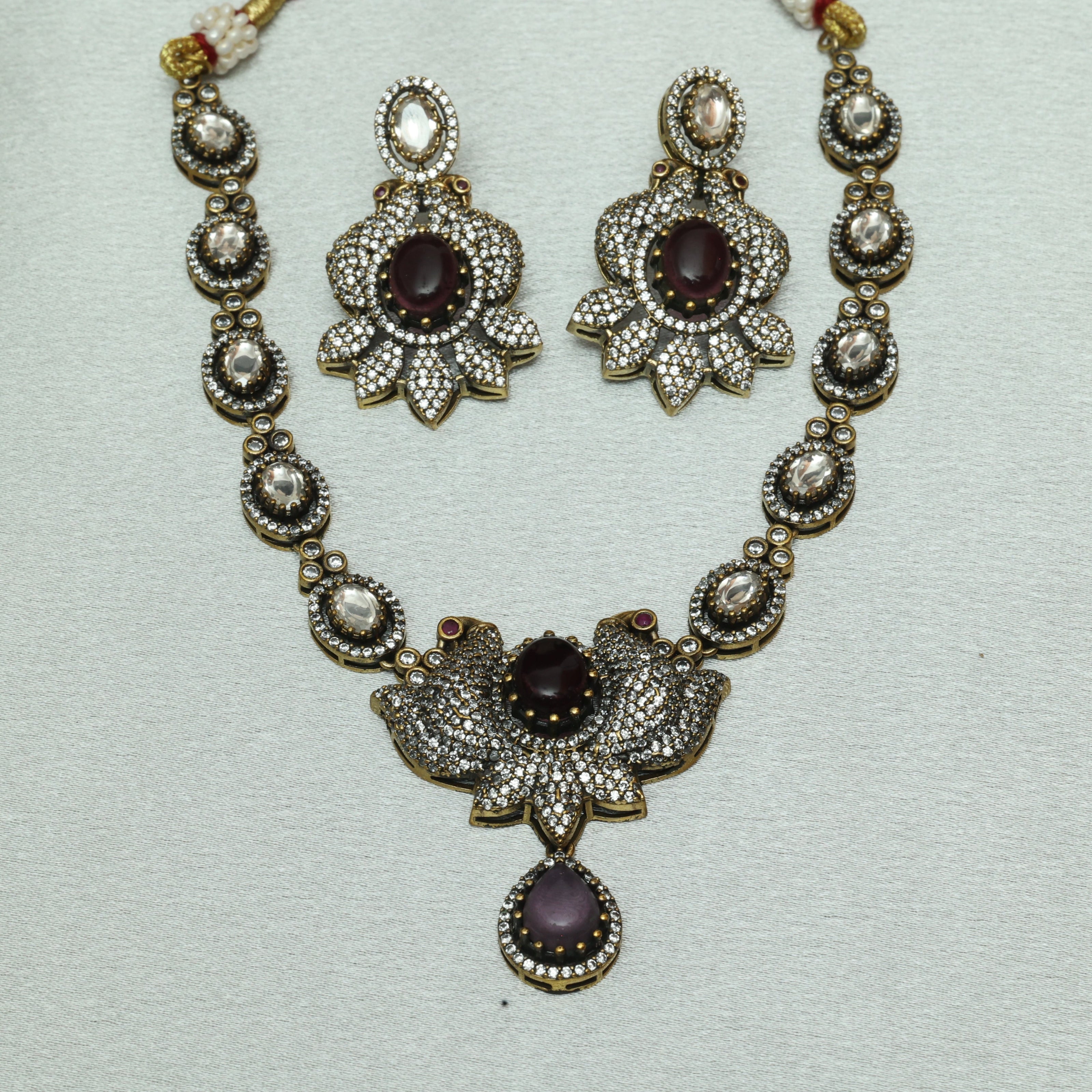 Ethereal Elegance Victorian Necklace Set