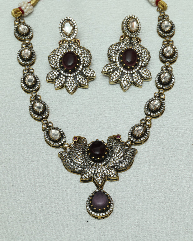 Ethereal Elegance Victorian Necklace Set