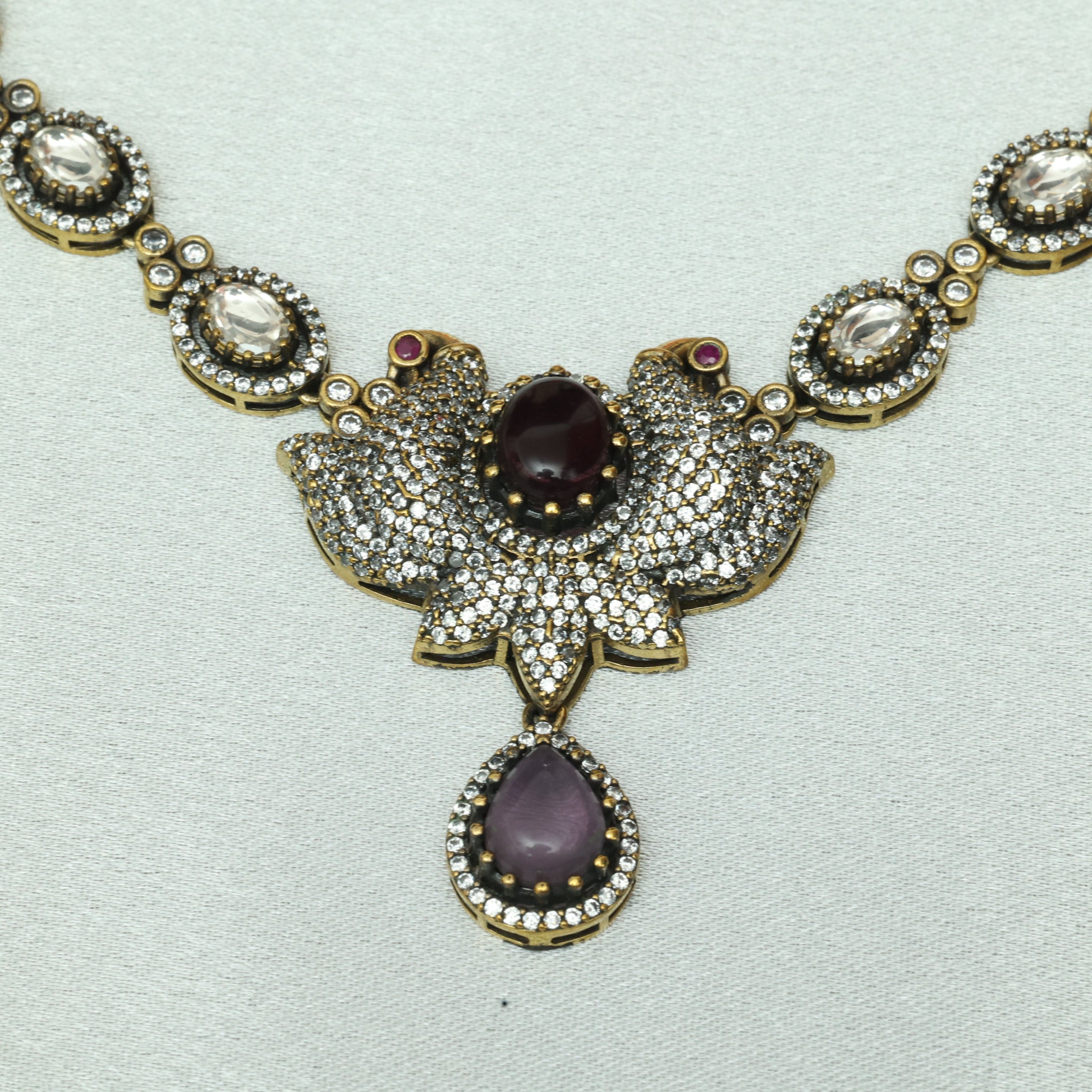 Ethereal Elegance Victorian Necklace Set