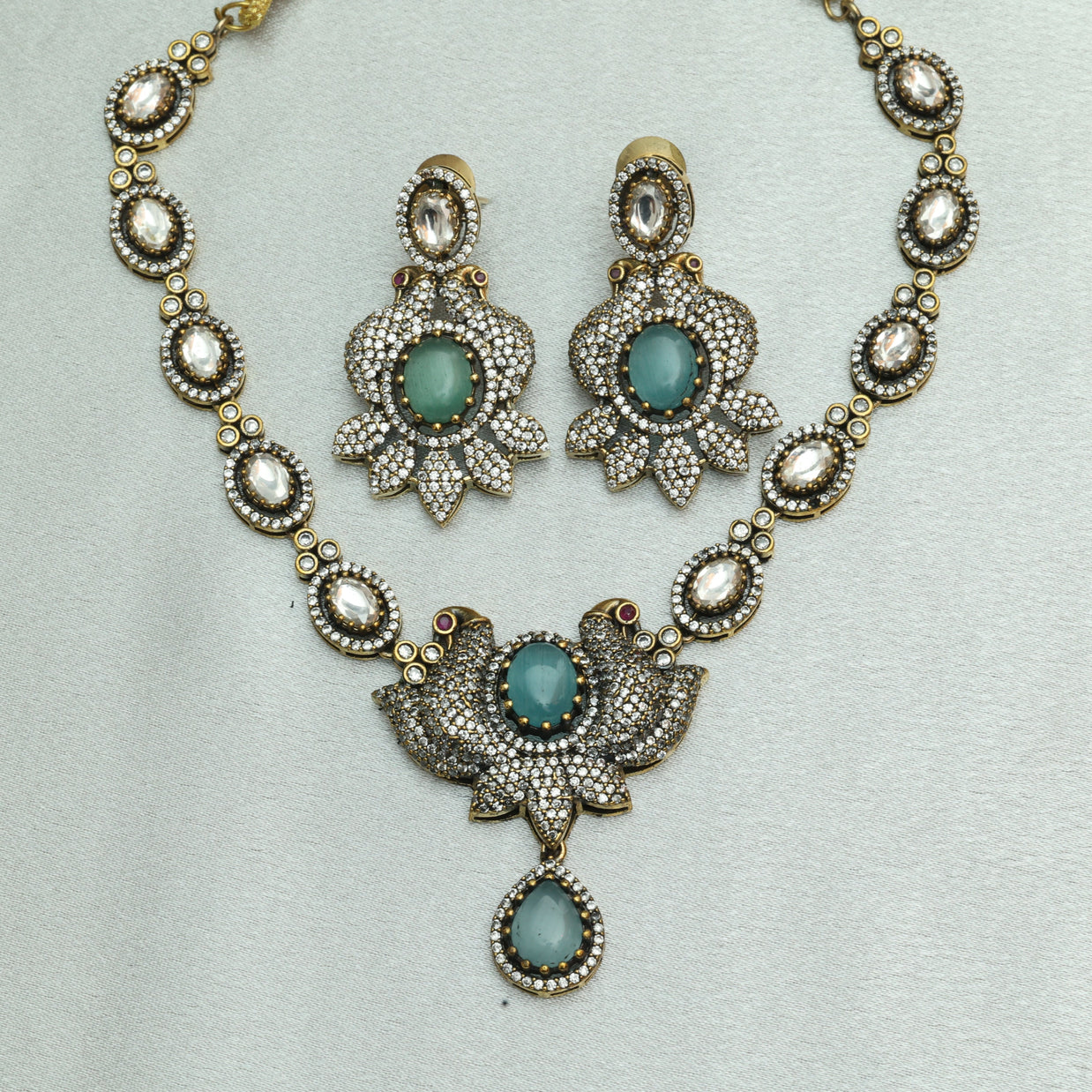 Ethereal Elegance Victorian Necklace Set