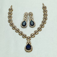 Scarlet Glow Victorian Necklace Set