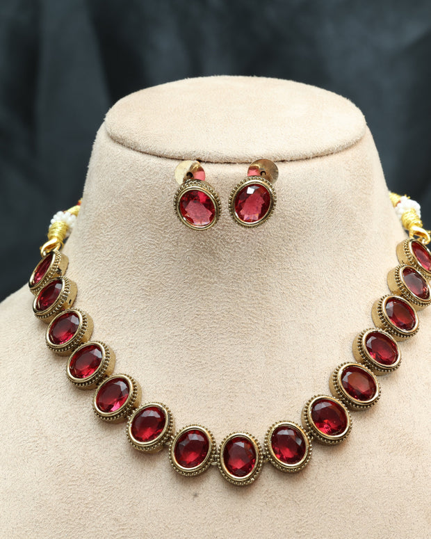 Premium Elora Necklace/choker Set