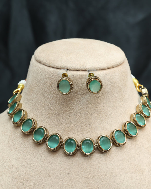 Premium Elora Necklace/choker Set