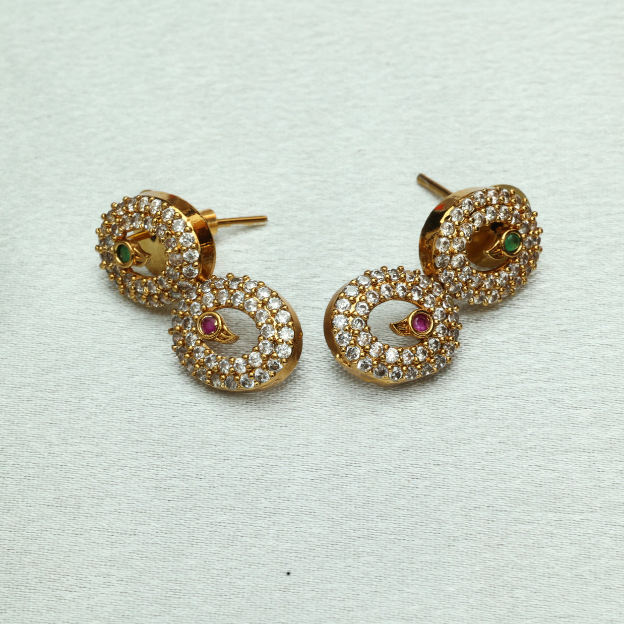 Regal Ovals Victorian Ad Necklace Set