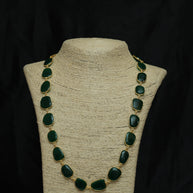 Verdant Grace Necklace 18K Gold Plated
