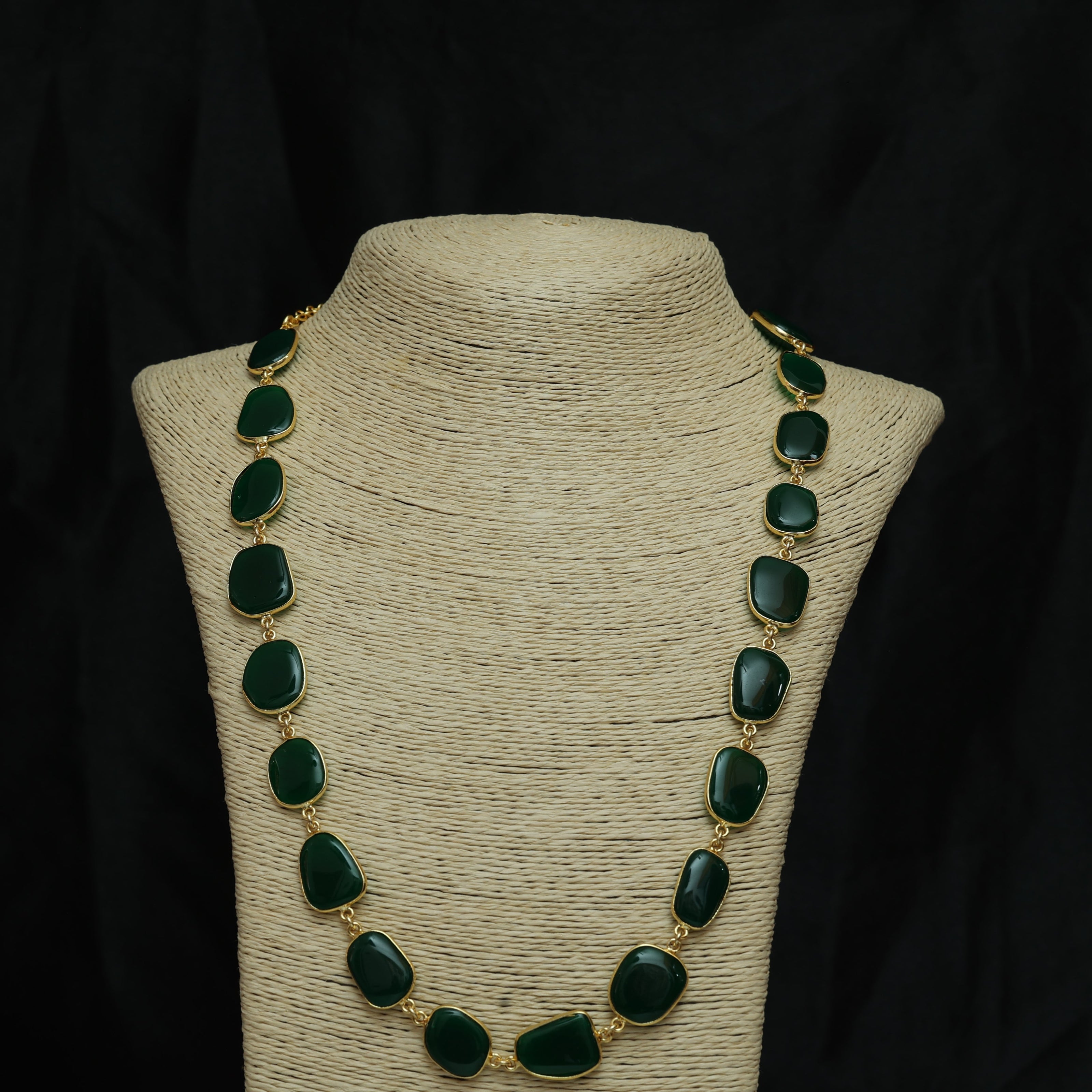 Verdant Grace Necklace 18K Gold Plated