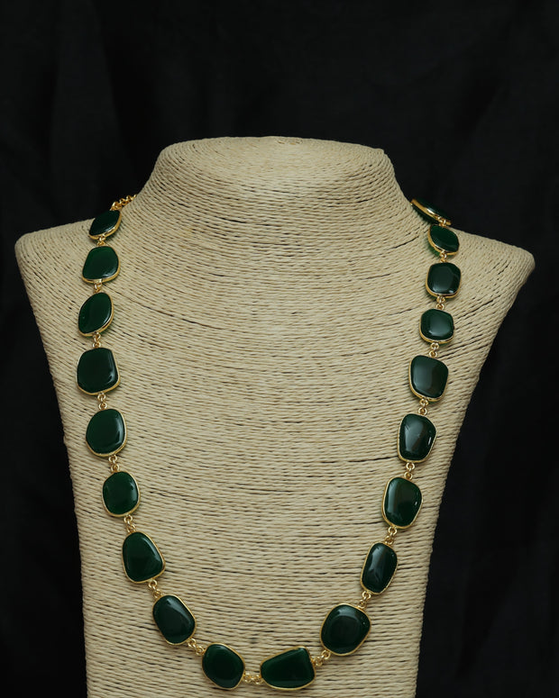 Verdant Grace Necklace 18K Gold Plated
