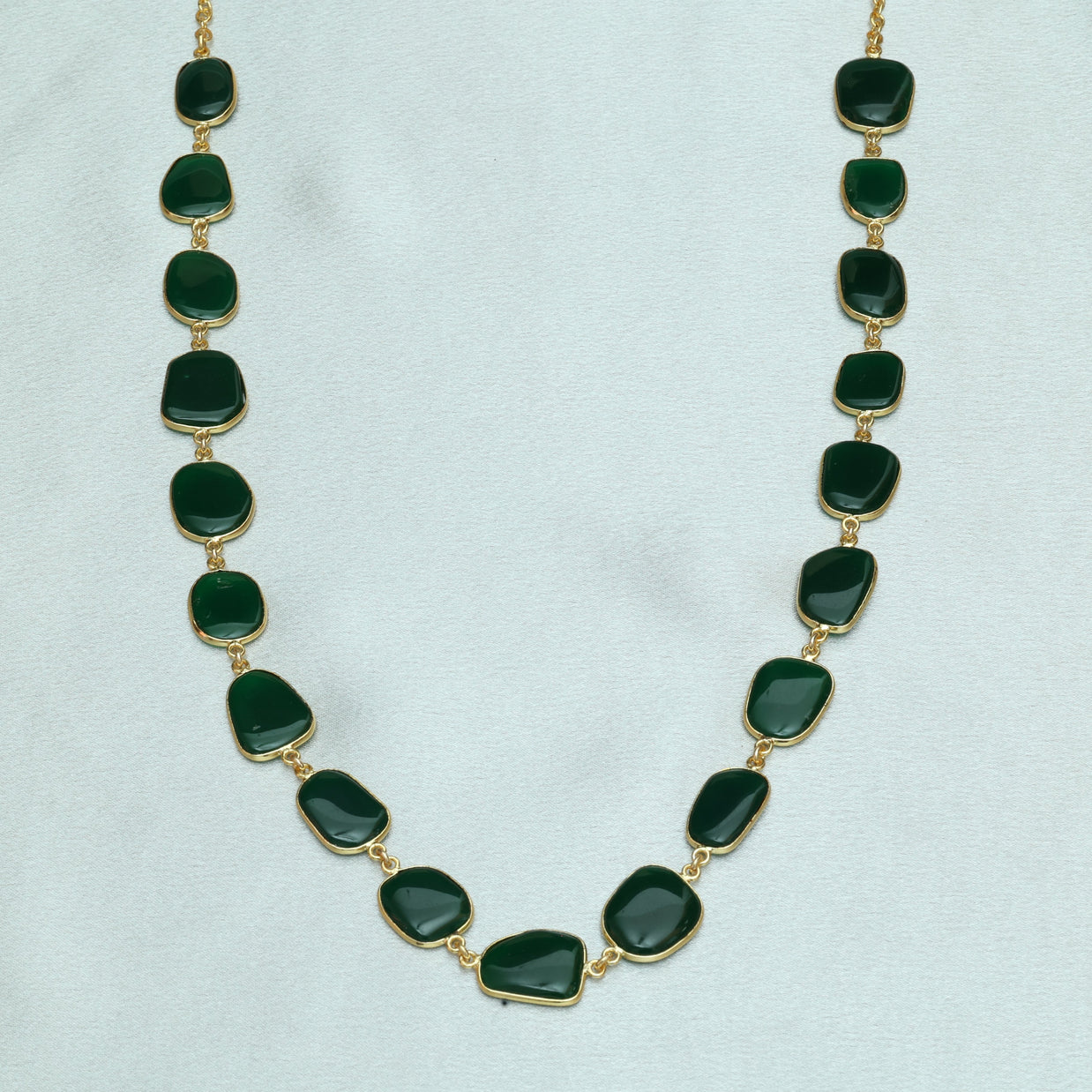 Verdant Grace Necklace 18K Gold Plated