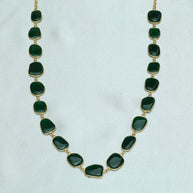 Verdant Grace Necklace 18K Gold Plated