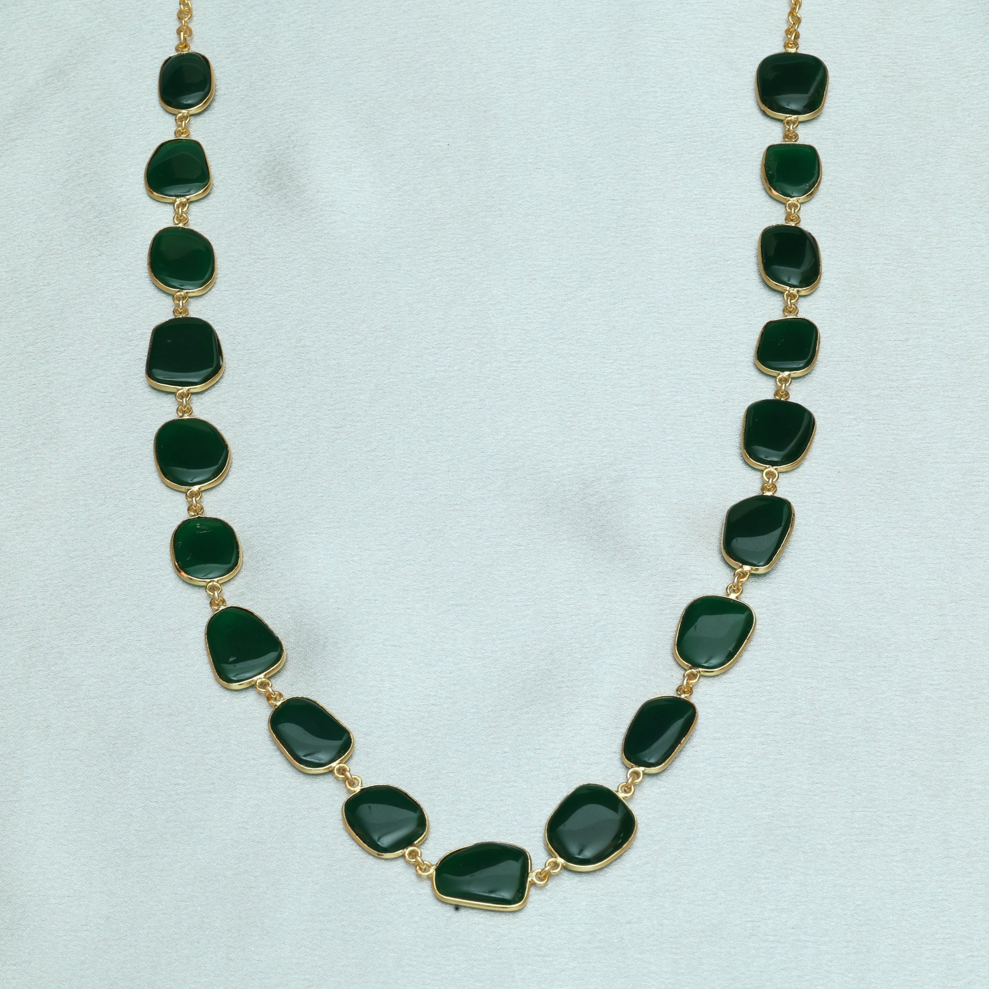 Verdant Grace Necklace 18K Gold Plated