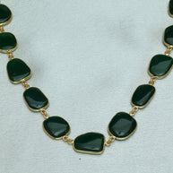 Verdant Grace Necklace 18K Gold Plated