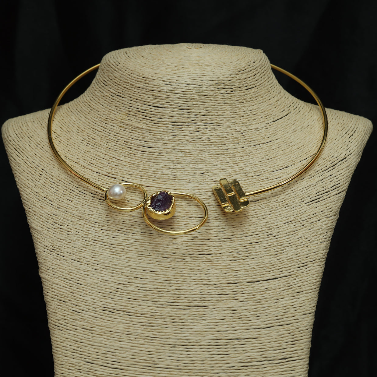 Golden Orbit Neckcuff 18K Gold Plated