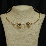 Golden Orbit Neckcuff 18K Gold Plated